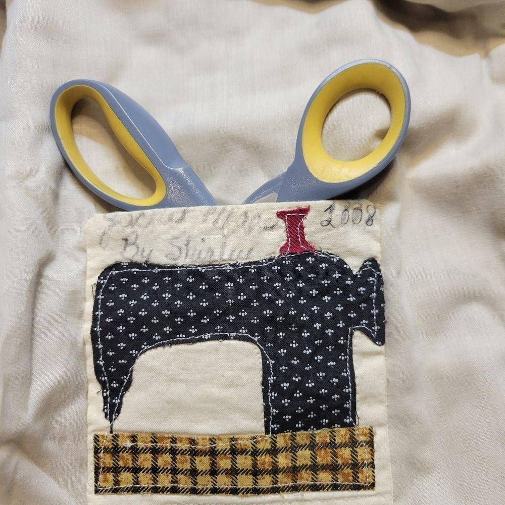 Handmade Quilt Patchwork Button Up Vintage Bomber… - image 7